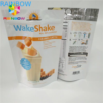 포장하는 음식 급료 플라스틱 주머니는, 알루미늄 호일 위로 자루에 넣습니다 지플락 내구재를 서 있습니다