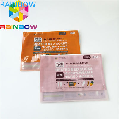 Mens 내복 의복 플라스틱 주머니 포장은 서 있어 위로 지퍼 부대 관례를 미끄러지