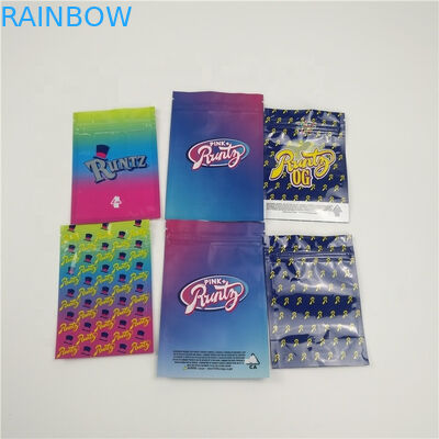 플라스틱 Mylar를 포장하는 Ziplock는 분말/알약/대마를 위한 음식 급료 물자를 자루에 넣습니다