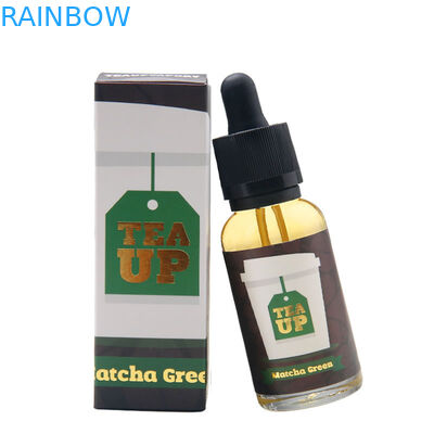 10ml 15ml 30ml CBD 기름 E 액체 병 스티커를 포장하는 Foldable 종이상자
