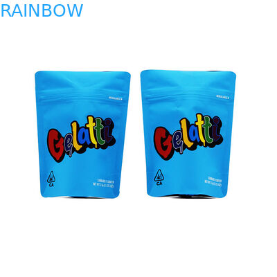 소형 지플락 잡초 Mylar 플라스틱 캘리포니아 과자 부대를 포장하는 튼튼한 초본 향