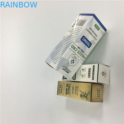 주문 vape 카트리지 포장 상자/cbd 기름 기화기 상자 /cbd 기름 포장 종이상자
