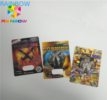 단 하나 PP 3D 인쇄 플라스틱 카드/코뿔소 69를 위한 두 배 알약 구멍을 요약하십시오