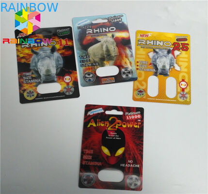 캡슐 콘테이너 물집 카드 포장 성 알약 힘 타병 69 7 3d 6000