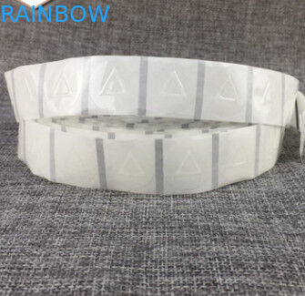 브라유 스티커가 애완 동물 공간 수축 소매에 의하여 접착성 촉감 경고 삼각형 유형이라고 레테르를 붙입니다