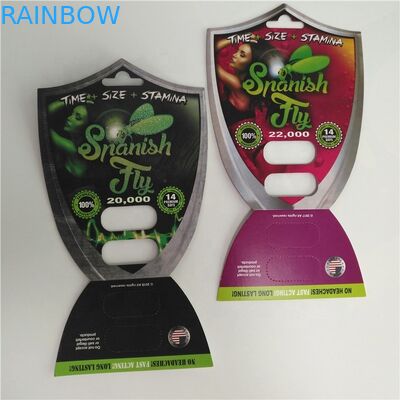 물집청가리 2000 남성 증진 알약 포장을 포장하는 성 알약 물집 카드