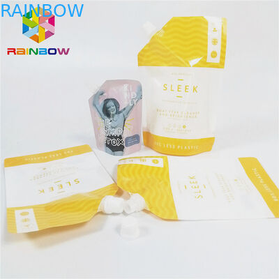 음료를 위한 박판으로 만들어진 누출 증거를 포장하는 액체 음료 주스 주둥이 주머니