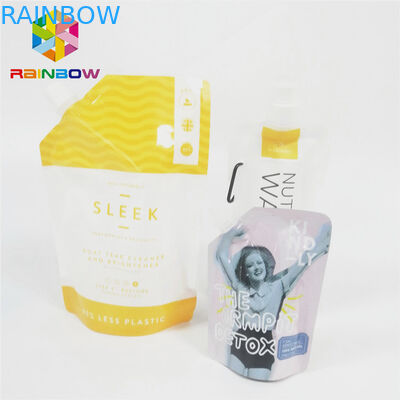 음료를 위한 박판으로 만들어진 누출 증거를 포장하는 액체 음료 주스 주둥이 주머니