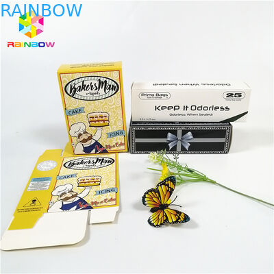 재상할 수 있는 주문 로고 디자인 상표는 선물 화장품을 위한 걸림새 구멍을 가진 UV 뜨거운 각인 서류상 카드 상자를 인쇄했습니다