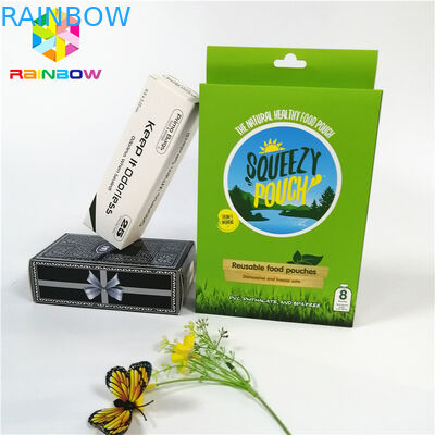 풀 컬러는 걸림새 구멍 병 선물 화장품 수송용 포장 상자를 가진 로고 UV 기술 종이상자를 주문을 받아서 만들었습니다