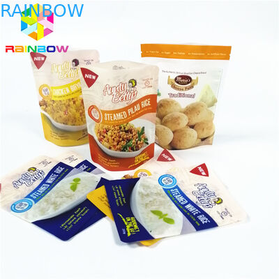 비등을 포장하는 소스에 의하여 쪄지는 플라스틱 주머니 진공 저장 지퍼 자물쇠 요리