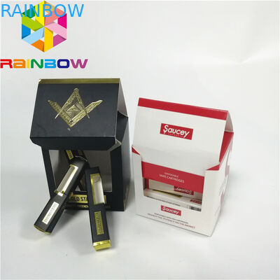 주문 새로운 마분지 Kraft 종이 화장품은 호화스러운 30ml 향수 기름 점적기 병 포장 상자를 상자에 넣습니다