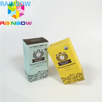 foldable 전시 상자를 포장하는 화장용 상자 백지 식물성 기름 유화액을 포장하는 주문을 받아서 만들어진 눈 크림 피부 관리