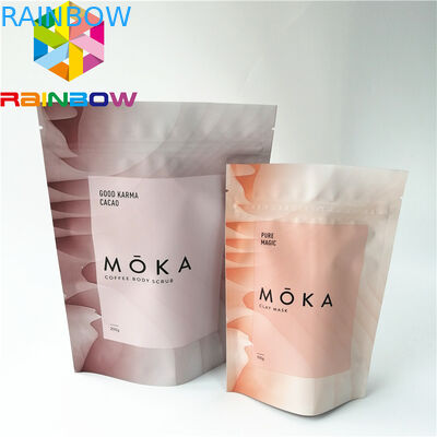 바다 소금 포장은 지퍼 주머니 부대를, 위로 서 있습니다 1회분의 커피 봉지 9 색깔을 위로 서 있습니다