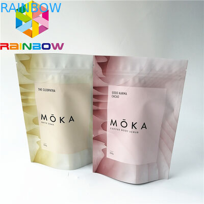 바다 소금 포장은 지퍼 주머니 부대를, 위로 서 있습니다 1회분의 커피 봉지 9 색깔을 위로 서 있습니다