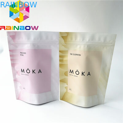 바다 소금 포장은 지퍼 주머니 부대를, 위로 서 있습니다 1회분의 커피 봉지 9 색깔을 위로 서 있습니다