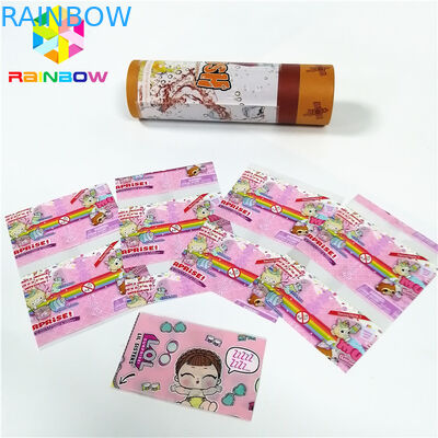 투명한 박판으로 만들어진 PVC 열수축 슬리브, 주문을 받아서 만들어지는 포장 병 소매 상표