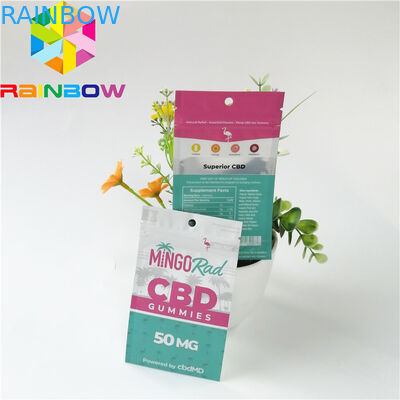 냄새 증거 지퍼 정상 CBD 초본 향 팩을 포장하는 알루미늄 호일 플라스틱 주머니