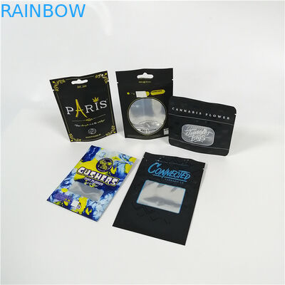 Cbd 잡초 대마 7g 28g를 포장해 Resealable 비닐 봉투 사탕 고무 같은 곰