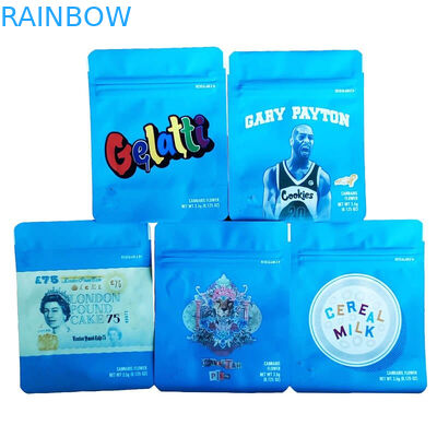 저항하는 플라스틱 아이는 주머니 생물 분해성 꽃 포장 부대 3.5g 크기를 위로 서 있습니다