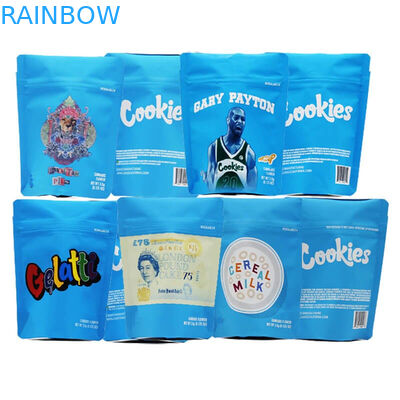 저항하는 플라스틱 아이는 주머니 생물 분해성 꽃 포장 부대 3.5g 크기를 위로 서 있습니다