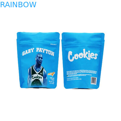 Mylar 주머니 부대 MOPP/VMPET/PE 물자를 포장하는 CBD Runtz 과자 Resealable Ziplock