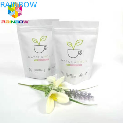 포장하는 아침 티백, 주문을 받아서 만들어진 광택 있는 증명서를 준 주머니 FDA를 위로 서 있습니다