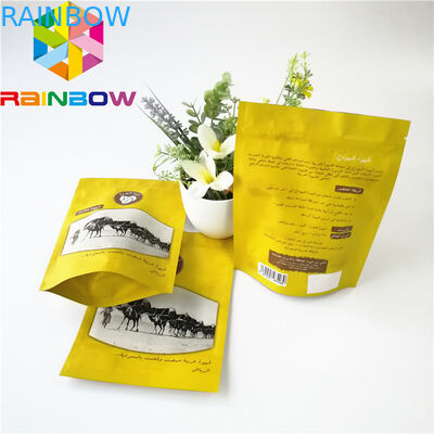 관례는 알루미늄 호일 식품 포장 육포를 위한 부대에 의하여 박판으로 만들어진 Zip 자물쇠를 인쇄했습니다