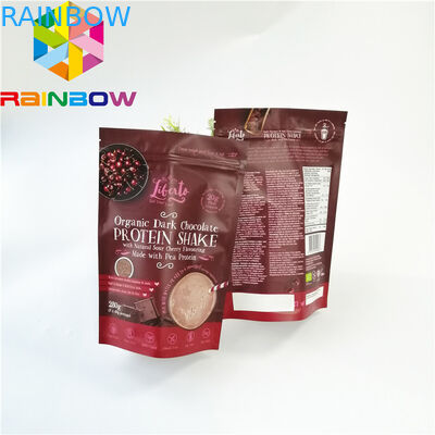 재사용할 수 있는 말린 식품 포장 부대 3 옆 열 - 주머니 광택 있는 지상 인쇄를 밀봉하십시오