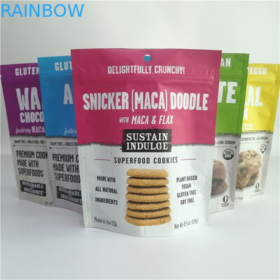 200g 알루미늄 지퍼는 단백질을 위한 주문 사진 요판 인쇄를 포장하는 주머니를 위로 서 있습니다