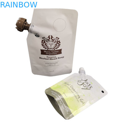 로션 액체 포장을 위한 화장용 얼굴 가면 주둥이 Doypack 주머니 분사구 부대 10ml 50ml 100ml