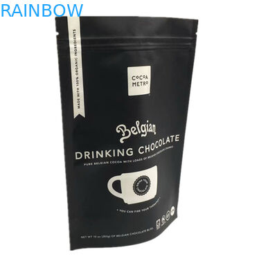 K 주머니는 1회분의 커피 봉지 알루미늄 Resealable 주문 풀 컬러 인쇄를 위로 서 있습니다