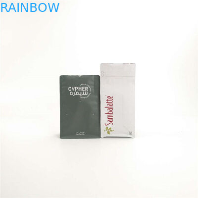 두 배 지플락 Mylar 바닥 삼각천은 벨브로 Biodegradeble 플레스틱 포장을 자루에 넣습니다