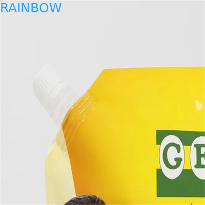 플라스틱 Doypack 플라스틱 주머니 포장은 누출 증거 주문 인쇄 디자인을 위로 서 있습니다