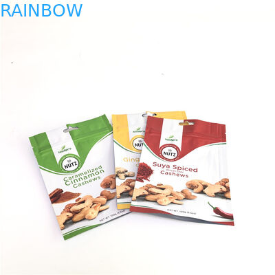 생물 분해성 지퍼 부대 식품 포장을 위한 주문 사진 요판 인쇄를 위로 서 있으십시오