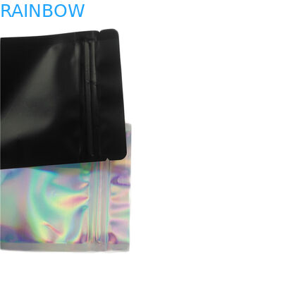 알루미늄 호일 음식을 위한 작은 지퍼 부대를 포장하는 광택이 없는 지상 플라스틱 주머니