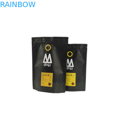 지플락 음식 급료 포일 주머니 포장은 커피 Mylar 에티오피아 부대를 위로 서 있습니다