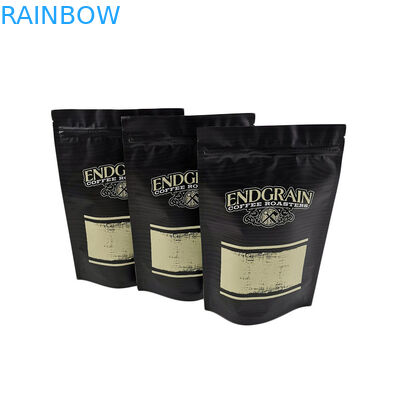 방습 식사 과자 커피 차 패킹 부대 MOPP VMPET PE 매트 끝 검정