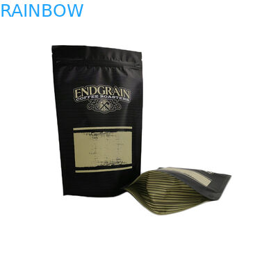 방습 식사 과자 커피 차 패킹 부대 MOPP VMPET PE 매트 끝 검정