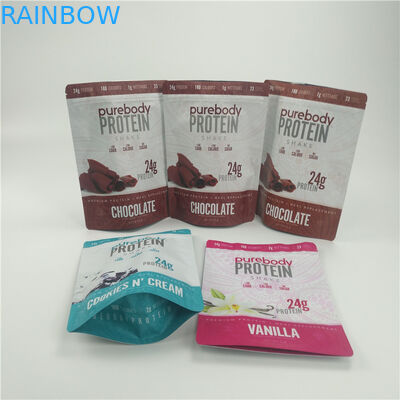 K 주머니는 1회분의 커피 봉지 알루미늄 Resealable 주문 풀 컬러 인쇄를 위로 서 있습니다