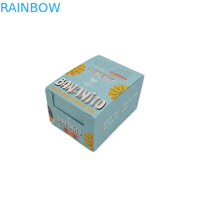 주문 인쇄 마분지 에너지바 패킹을 포장하는 음식 급료 종이상자