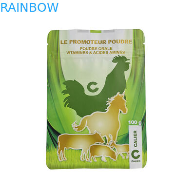 애완 동물 먹이를 위한 관례에 의하여 인쇄되는 애완 동물 먹이 주머니 박판으로 만들어진 플레스틱 포장 부대