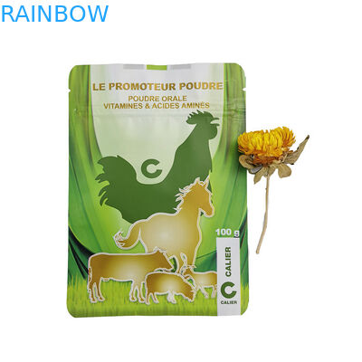 애완 동물 먹이를 위한 관례에 의하여 인쇄되는 애완 동물 먹이 주머니 박판으로 만들어진 플레스틱 포장 부대