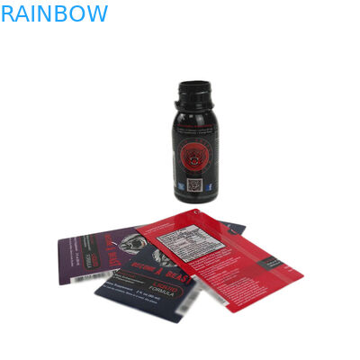 애완 동물/Pvc가 광택 있는 박판 수축 소매에 의하여 플라스틱 병 컵이라고 비 유독한 레테르를 붙입니다