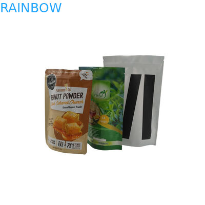 튼튼한 지플락 Mylar 부대 알루미늄 호일 박판으로 만들어진 땅콩 보충교재 분말 패킹