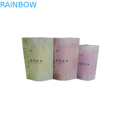 알루미늄 호일 지퍼 Mylar 플라스틱 부대를 포장하는 광택이 없는 끝 포일 주머니