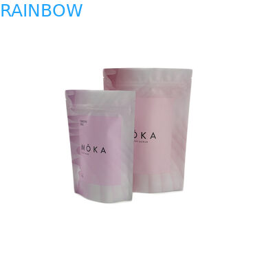 커피 차 식품 포장 알루미늄 호일 부대는 주머니 주문 인쇄 Ziplock를 위로 서 있습니다