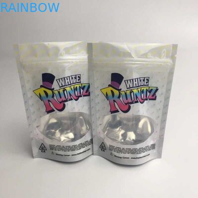 알루미늄 호일은 주머니 포장 광택이 없는 끝 플라스틱 화장용 얼굴 가면 부대를 위로 서 있습니다