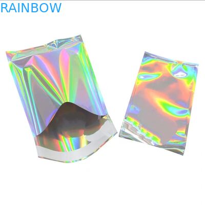 3개의 Ziplock를 가진 옆 물개 간식 포장 부대 박판 소성 물질