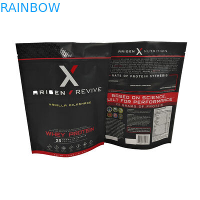 음식 급료 알루미늄 호일은 주머니를 위로 서 있습니다